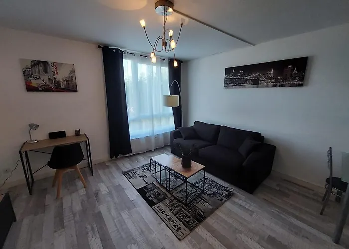 Appartement Equipe Proche Aeroport Et Gare